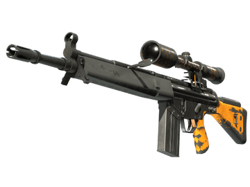 Souvenir G3SG1 | Orange Kimono (Battle-Scarred)