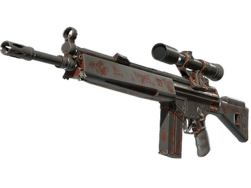 Souvenir G3SG1 | Red Jasper (Battle-Scarred)