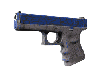 Souvenir Glock-18 | Blue Fissure (Field-Tested)