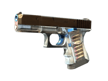 Souvenir Glock-18 | Clear Polymer (Well-Worn)