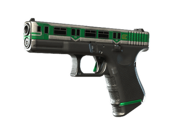 Souvenir Glock-18 | Green Line (Minimal Wear)