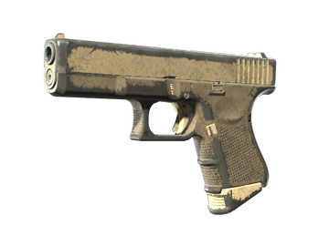 Souvenir Glock-18 | Sand Dune (Battle-Scarred)