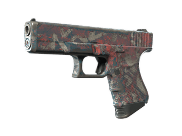 Souvenir Glock-18 | Teal Graf (Field-Tested)