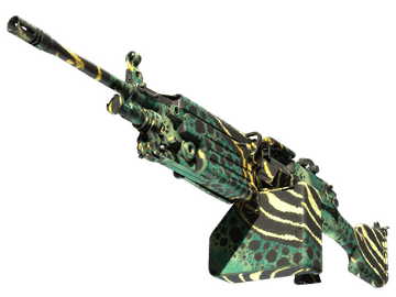Souvenir M249 | Emerald Poison Dart (Factory New)