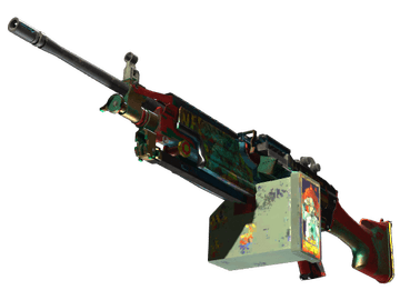Souvenir M249 | Nebula Crusader (Battle-Scarred)