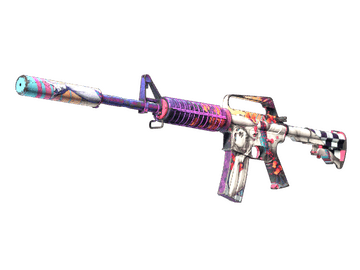 Souvenir M4A1-S | Vaporwave (Well-Worn)