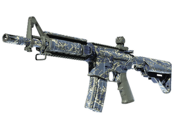 Souvenir M4A4 | Naval Shred Camo (Well-Worn)