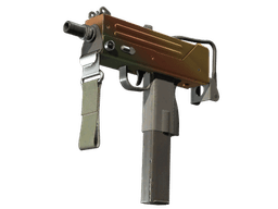 Souvenir MAC-10 | Amber Fade (Well-Worn)