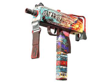 Souvenir MAC-10 | Derailment (Field-Tested)