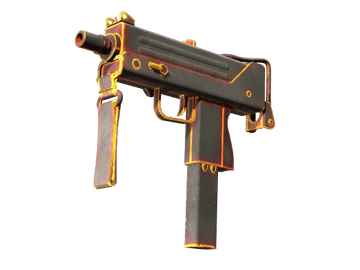 Souvenir MAC-10 | Heat (Battle-Scarred)