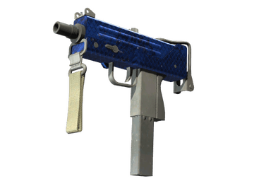 Souvenir MAC-10 | Lapis Gator (Field-Tested)