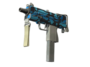 Souvenir MAC-10 | Oceanic (Well-Worn)