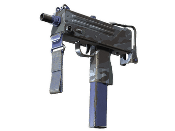 Souvenir MAC-10 | Storm Camo (Well-Worn)