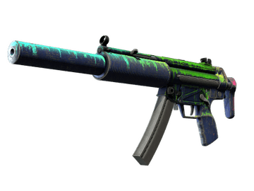 Souvenir MP5-SD | Phosphor (Battle-Scarred)