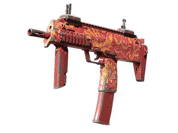 Souvenir MP7 | Coral Paisley (Field-Tested)
