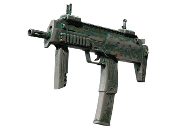 Souvenir MP7 | Teal Blossom (Battle-Scarred)