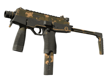 Souvenir MP9 | Black Sand (Battle-Scarred)