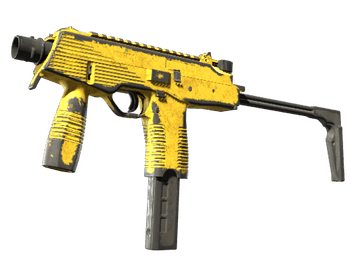 Souvenir MP9 | Bulldozer (Battle-Scarred)