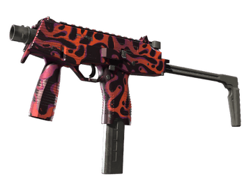 Souvenir MP9 | Ruby Poison Dart (Minimal Wear)