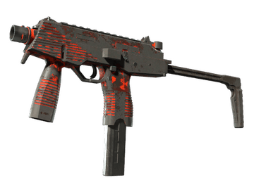 Souvenir MP9 | Setting Sun (Battle-Scarred)