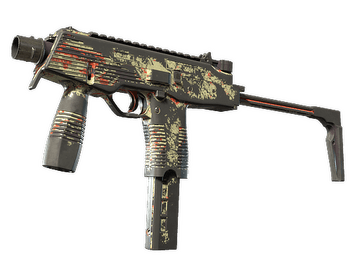 Souvenir MP9 | Shredded (Battle-Scarred)