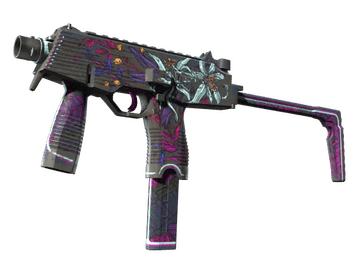 Souvenir MP9 | Wild Lily (Battle-Scarred)
