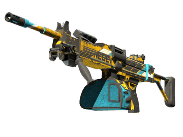 Souvenir Negev | Power Loader (Battle-Scarred)