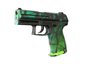 Souvenir P2000 | Pulse (Well-Worn)