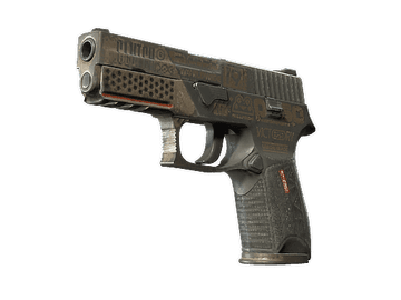 Souvenir P250 | Bullfrog (Battle-Scarred)