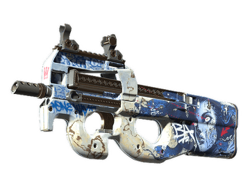 Souvenir P90 | Deathgaze (Well-Worn)
