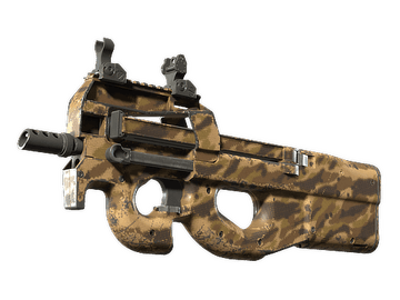 Souvenir P90 | Desert Halftone (Well-Worn)