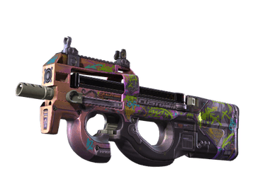Souvenir P90 | Neoqueen (Well-Worn)