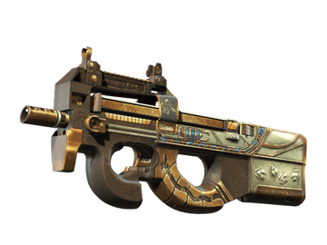 Souvenir P90 | ScaraB Rush (Well-Worn)