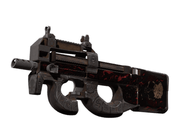 Souvenir P90 | Shallow Grave (Well-Worn)
