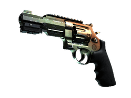 Souvenir R8 Revolver | Amber Fade (Well-Worn)