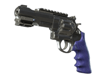 Souvenir R8 Revolver | Cobalt Grip (Battle-Scarred)
