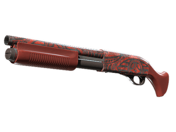 Souvenir Sawed-Off | Crimson Batik (Well-Worn)