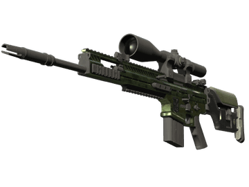 Souvenir SCAR-20 | Green Marine (Minimal Wear)