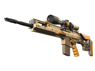 Souvenir SCAR-20 | Short Ochre (Factory New)