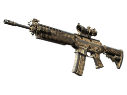Souvenir SG 553 | Bleached (Battle-Scarred)