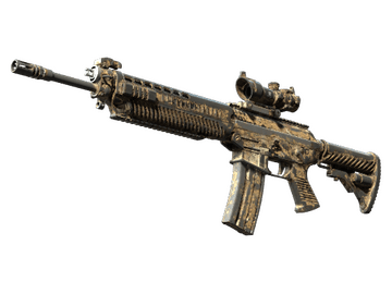Souvenir SG 553 | Bleached (Battle-Scarred)