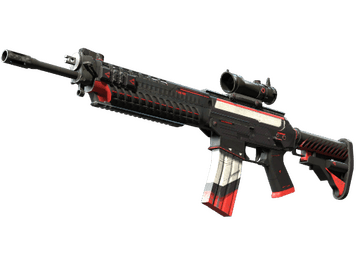 Souvenir SG 553 | Cyrex (Well-Worn)
