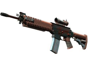 Souvenir SG 553 | Ol' Rusty (Battle-Scarred)