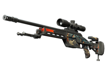 Souvenir SSG 08 | Dragonfire (Battle-Scarred)