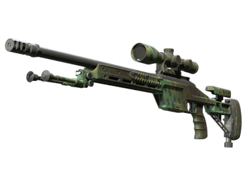 Souvenir SSG 08 | Jungle Dashed