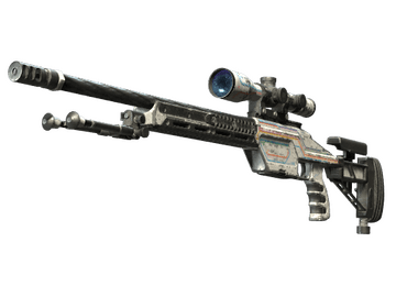 Souvenir SSG 08 | Rapid Transit (Battle-Scarred)