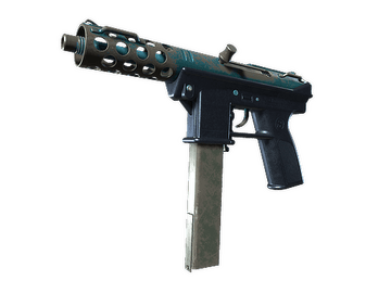 Souvenir Tec-9 | Blue Blast (Battle-Scarred)