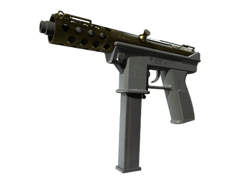 Souvenir Tec-9 | Brass (Battle-Scarred)