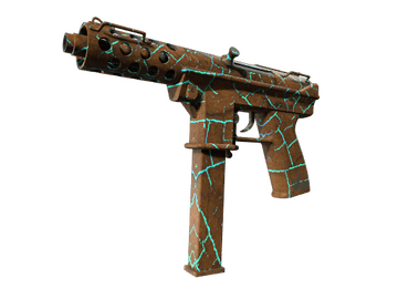 Souvenir Tec-9 | Cracked Opal (Well-Worn)
