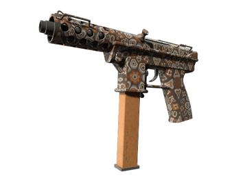 Souvenir Tec-9 | Orange Murano (Well-Worn)